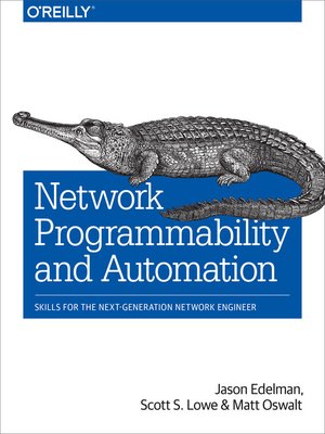 cover image of Network Programmability and Automation